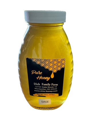 Pure Raw Sage Honey
