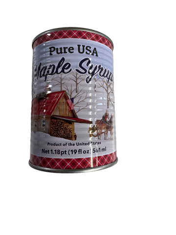 Can of  Maple Syrup
